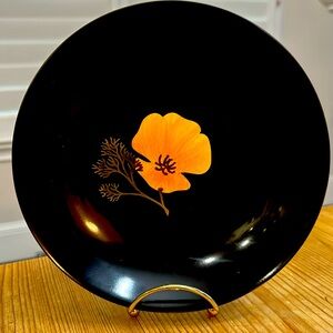 Couroc of Monterey Vintage Serving Bowl and Brochure